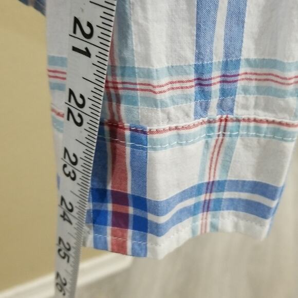Tommy Hilfiger plaid top size medium‎ - Picture 7 of 8